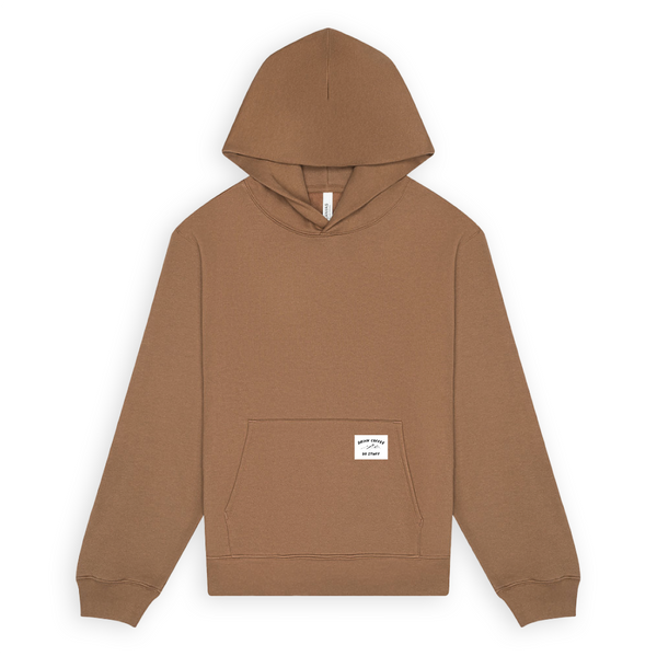 Brown Heavyweight Pullover Hoodie