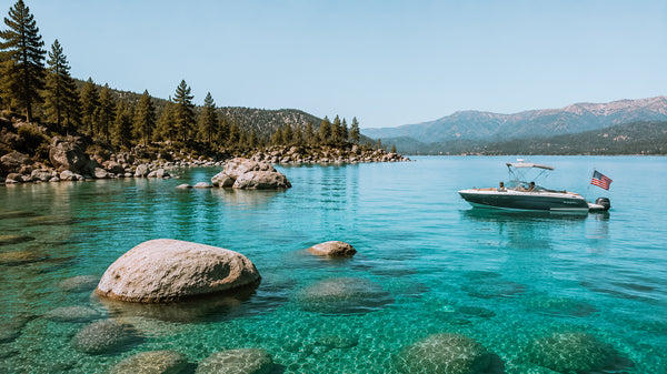 Beautiful Lake Tahoe summer day